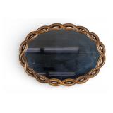 Mid Century Gilt Composite Mirror