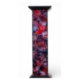 Marbled Glass Pedestal/ Display Stand