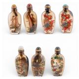 7 Chinese Snuff Bottles