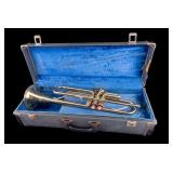 Vintage Trumpet and Case