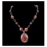 Sterling and Stone Necklaces
