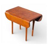 Early PA Softwood Child Drop Leaf Table