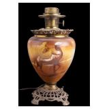 Converted Kerosene Parlor Lamp