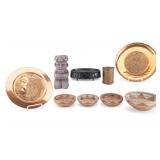 Pueblo Pottery and Aztec Decorative Items