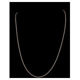 18K Gold Chain with Marked Jump Ring