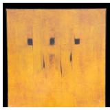 Modern Abstract Impressionist O/c, Unsigned