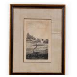 Intaglio Prints, Meadowlark Mark R. Woodie, Farmer