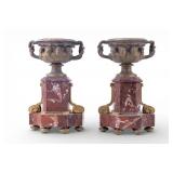 Pair of Warwick Vases / Urns