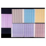 1950 Commemorative U.S. Stamp Sheets