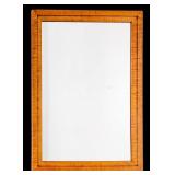 Tiger Maple Framed Wall Mirror