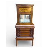 J. & P. Coats Spool Cotton Cabinet (2 Piece)