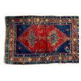 Antique Kazak Area Rug