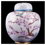 Chinese Cloisonne Ginger Jar