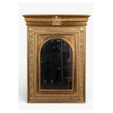 Large Gilt Wood Frame Mantle Mirror ~4.5