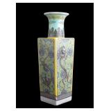 Chinese Porcelain Square-Section Vase