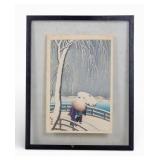 Japanese Woodblock Print after Koson (1877-1945)