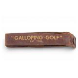 Antique Galloping Golf Dice Game