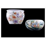 Asian Porcelain Planters