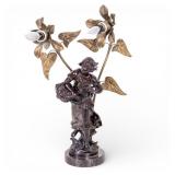 Art Nouveau Figural Lamp After Moreau