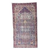 Antique Persian Kirman Prayer Rug