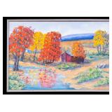 Large Richard D. Schultz Oil (American, 1915-2007)