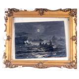 F.C. Schell (Am. 1834-1909) Oil on Board