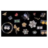 Flowers and Figural Jewelry