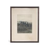 Rudolph Sieck (Germany 1877-1957) Aquatint Etching