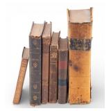 Antique Books w/ RL Stevenson, Holmes, Hugo