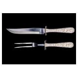 S. Kirk & Son Repousse Silver Carving Set