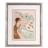 Fernando Vilchis Etching Aquatint w/ COA