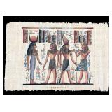 Egyptian Image on Papyrus from Academy of Art