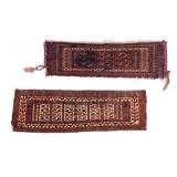 2 Antique Turkoman Bagfaces