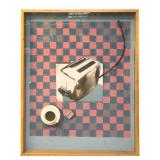 MC Shadow Box Mixed Media, Signed