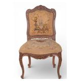 Antique French Carved Side Chair