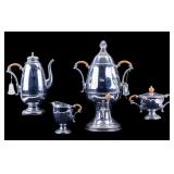 Continental Silver Co Samovar Coffee Set (4)