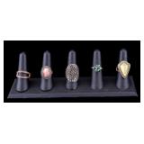 Costume Jewelry Ring Collection