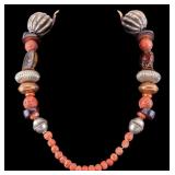 Mixed Tribal Bead Necklace