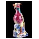Chinese Export Famille Rose Pheasant Figure