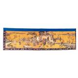 Embroidered Chinese Pictorial Panel ~6