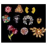 Outstanding Rhinestone Brooches