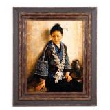Jie Wei Zhou Signed O/c