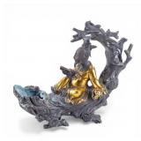 Vintage Chinese Bronze Figural Sculpture
