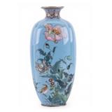 Japanese Cloisonne Enamel Vase