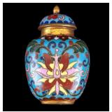 Chinese Cloisonne Enamel Snuff Bottle