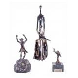 Sterling Yaacov Heller and Ruth Bloch Figurines