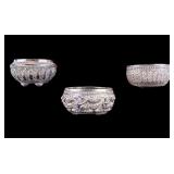 3 South Pacific Silver Bowls