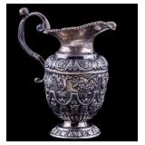French Silver Figural Creamer