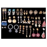 Large Estate Earring Collection