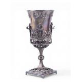Judaica Sterling Silver Figural Cup